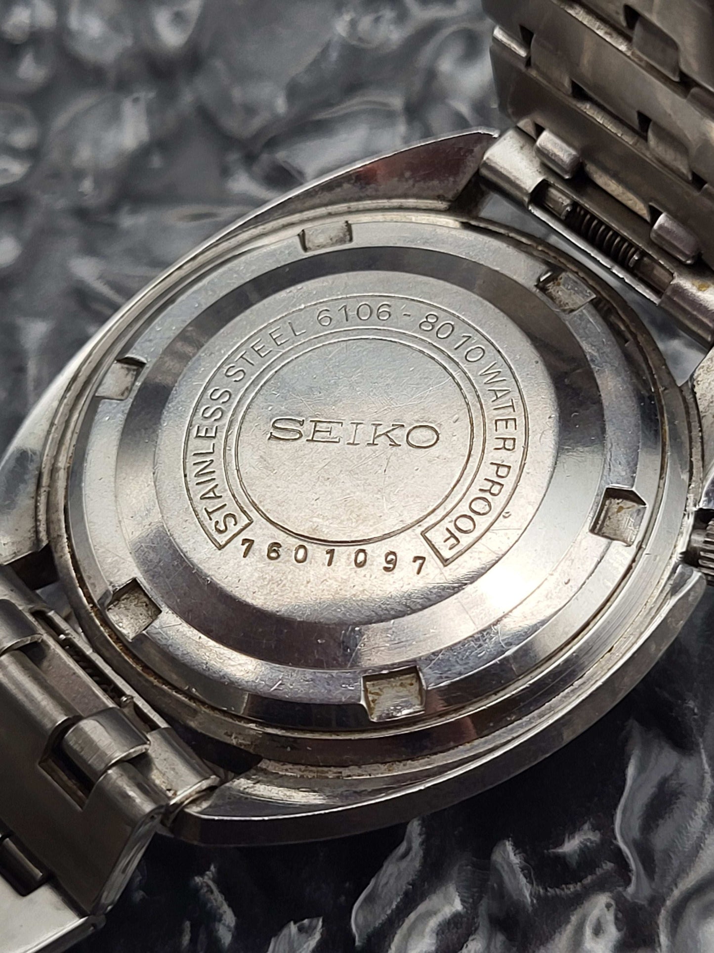 Seiko DX - Ref. 6106-8010 - Automaat - Dag Datum - 25j