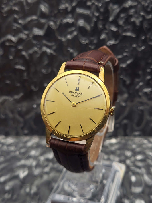 Universal Genève - Ref. 542 101 - Manual - Goudkleurig