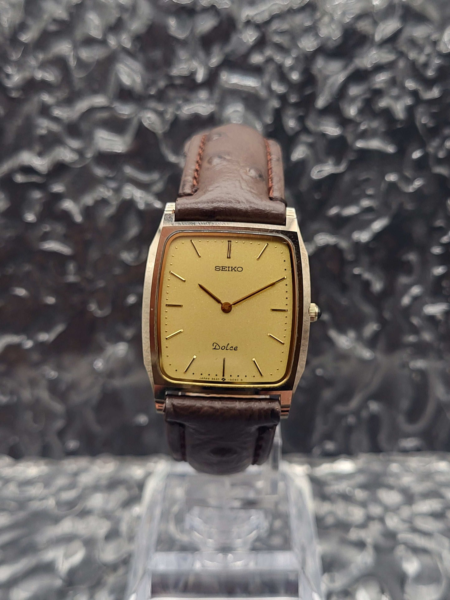 Seiko Dolce - Ref. 9530-5030 - Tungsten Carbide Kast - Tank