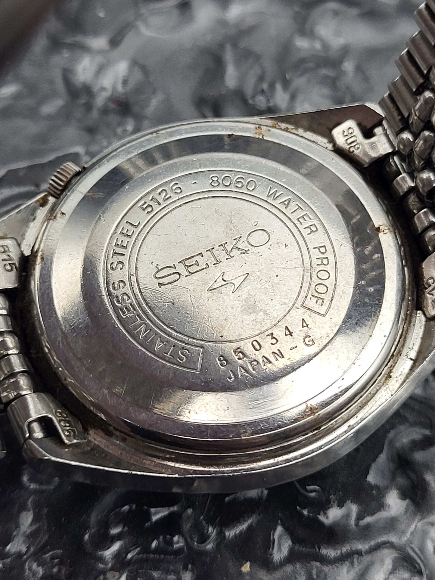 Seiko 5 - Ref. 5126-8060 - Automaat - Beads of Rice Band