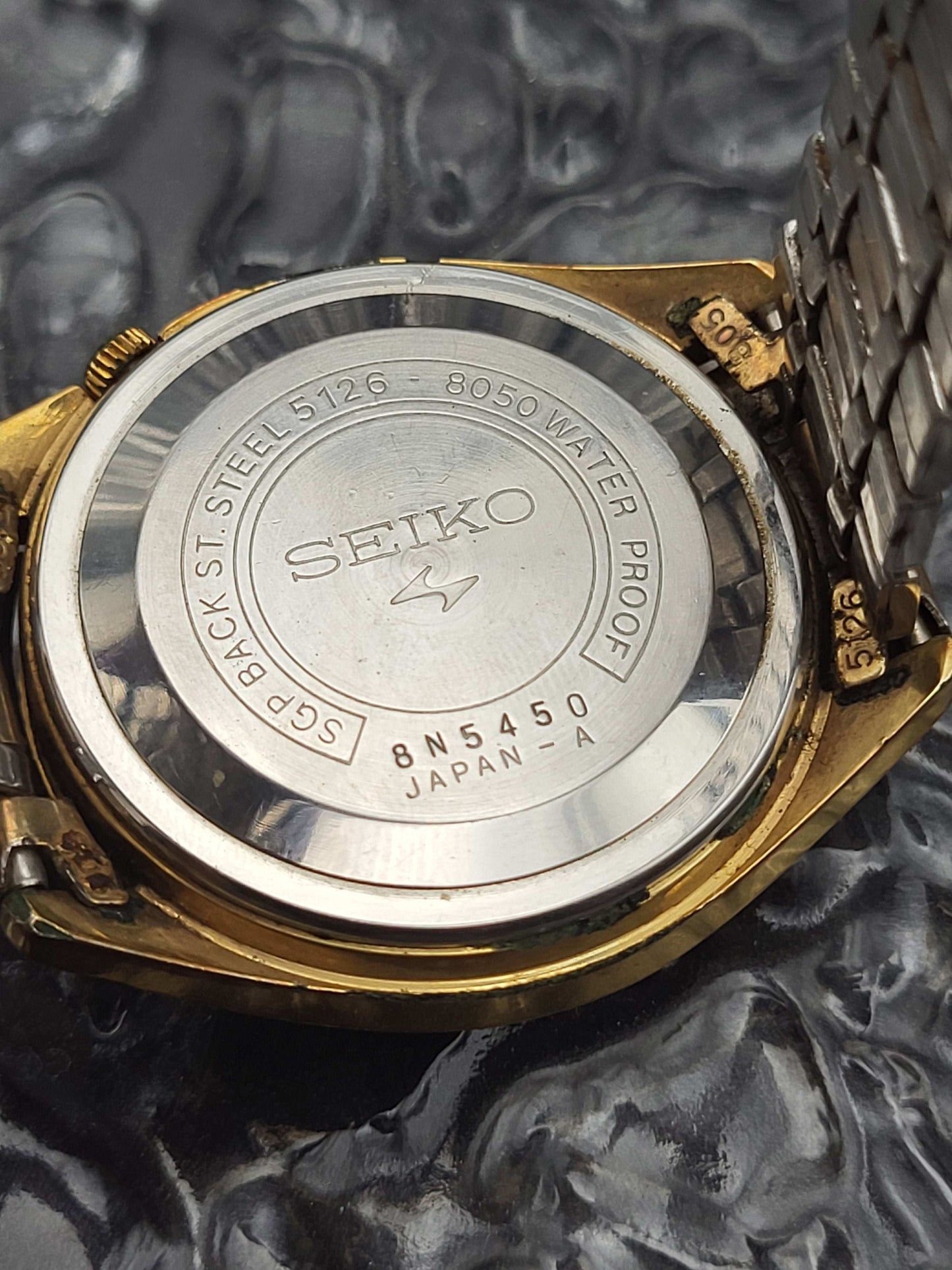 Seiko 5 - Ref. 5126-8050 - Fluted Bezel - Automaat