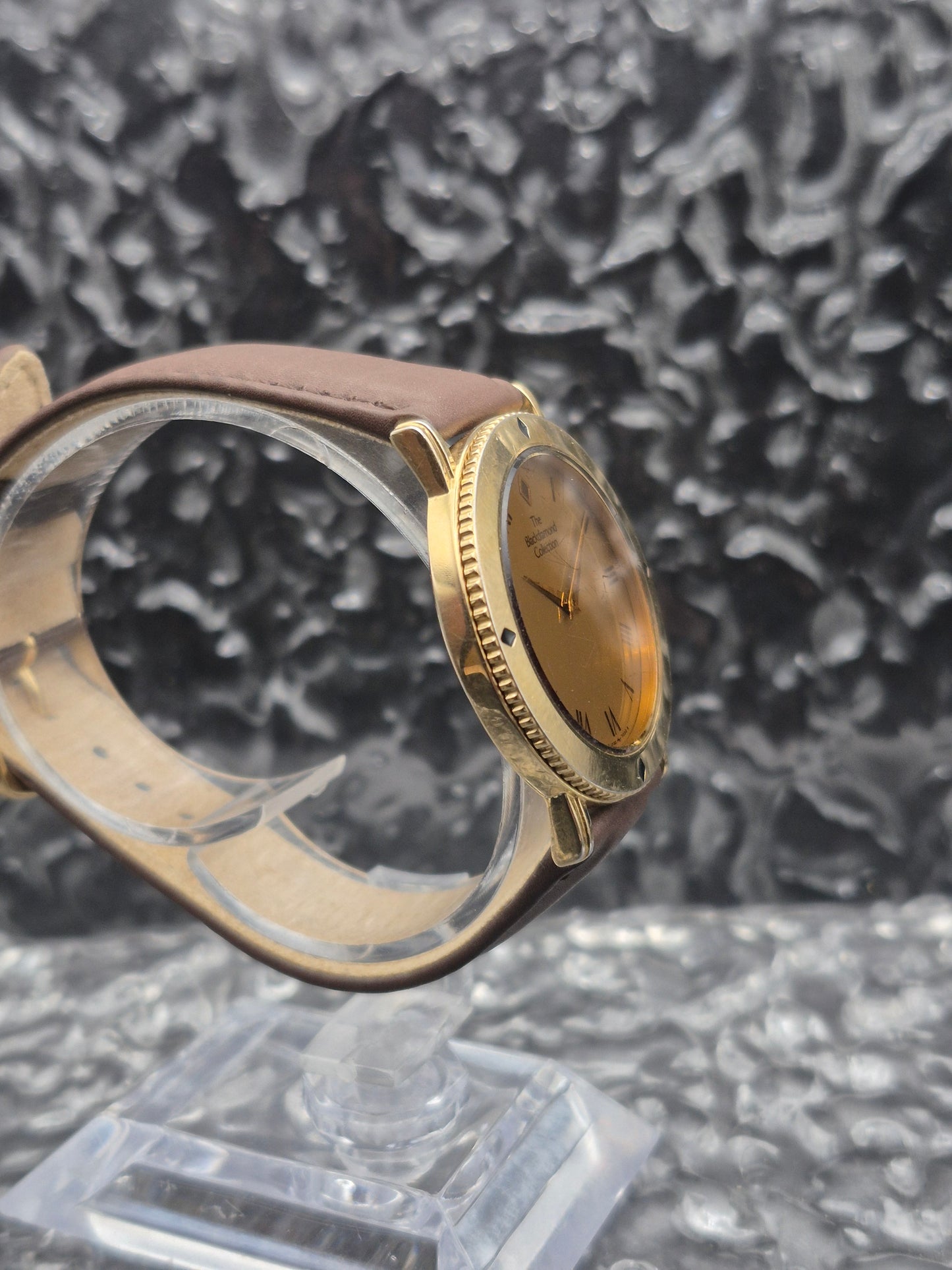 Seiko Black Diamond Collection Ref. 5P30-7020 Rotating Bezel