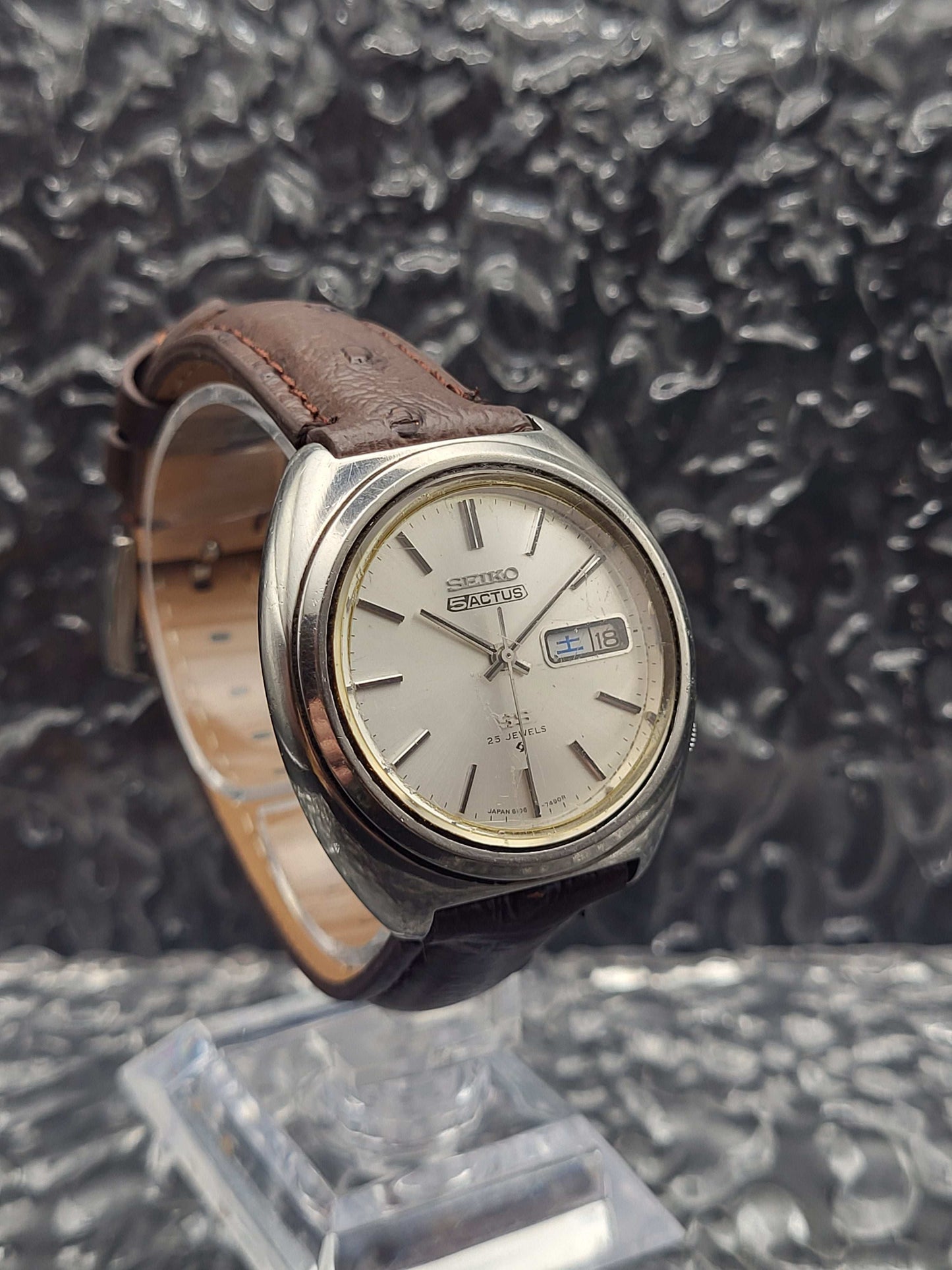 Seiko 5 Actus SS - Ref. 6106-7460 - Kanji - Automaat