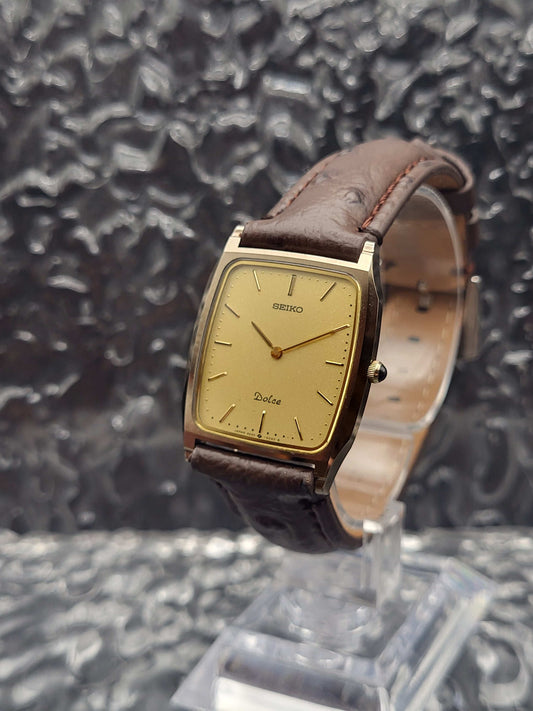 Seiko Dolce - Ref. 9530-5030 - Tungsten Carbide Kast - Tank