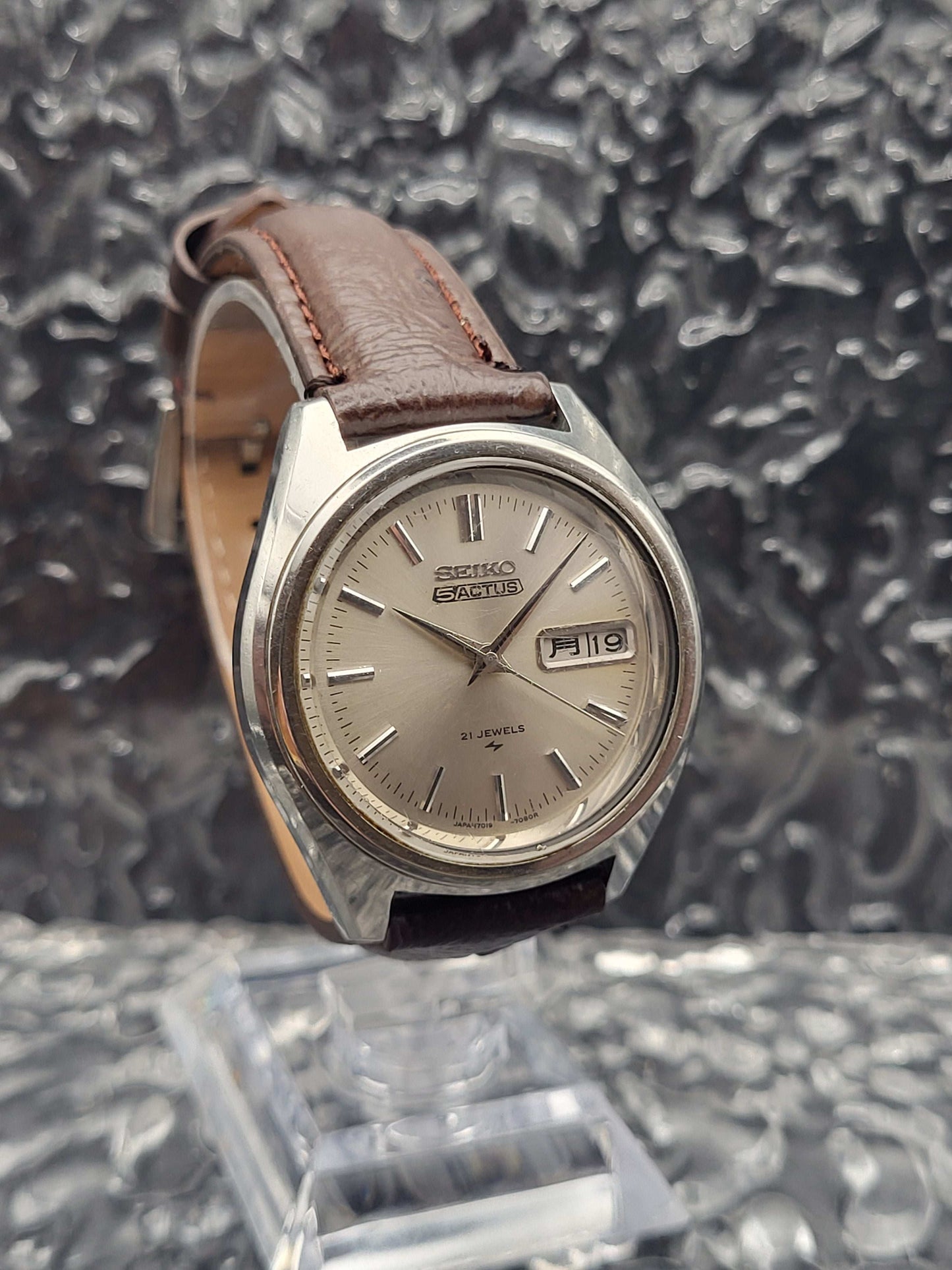 Seiko 5 Actus - Ref. 7019-7060 - Kanji - Automaat - Dag Datum