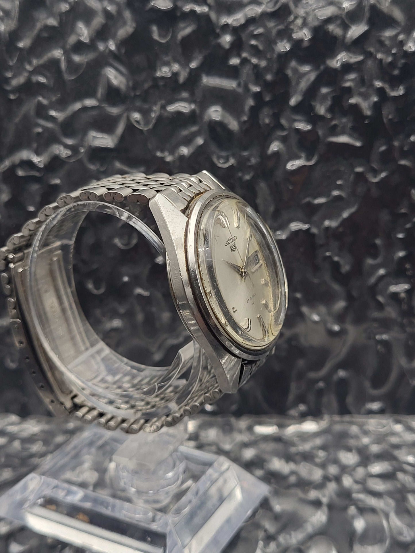Seiko 5 - Ref. 5126-8060 - Automaat - Beads of Rice Band