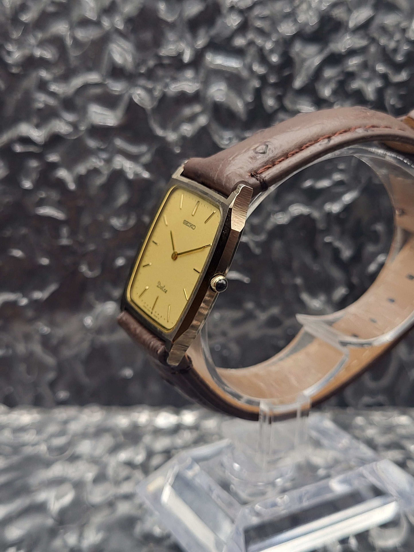 Seiko Dolce - Ref. 9530-5030 - Tungsten Carbide Kast - Tank