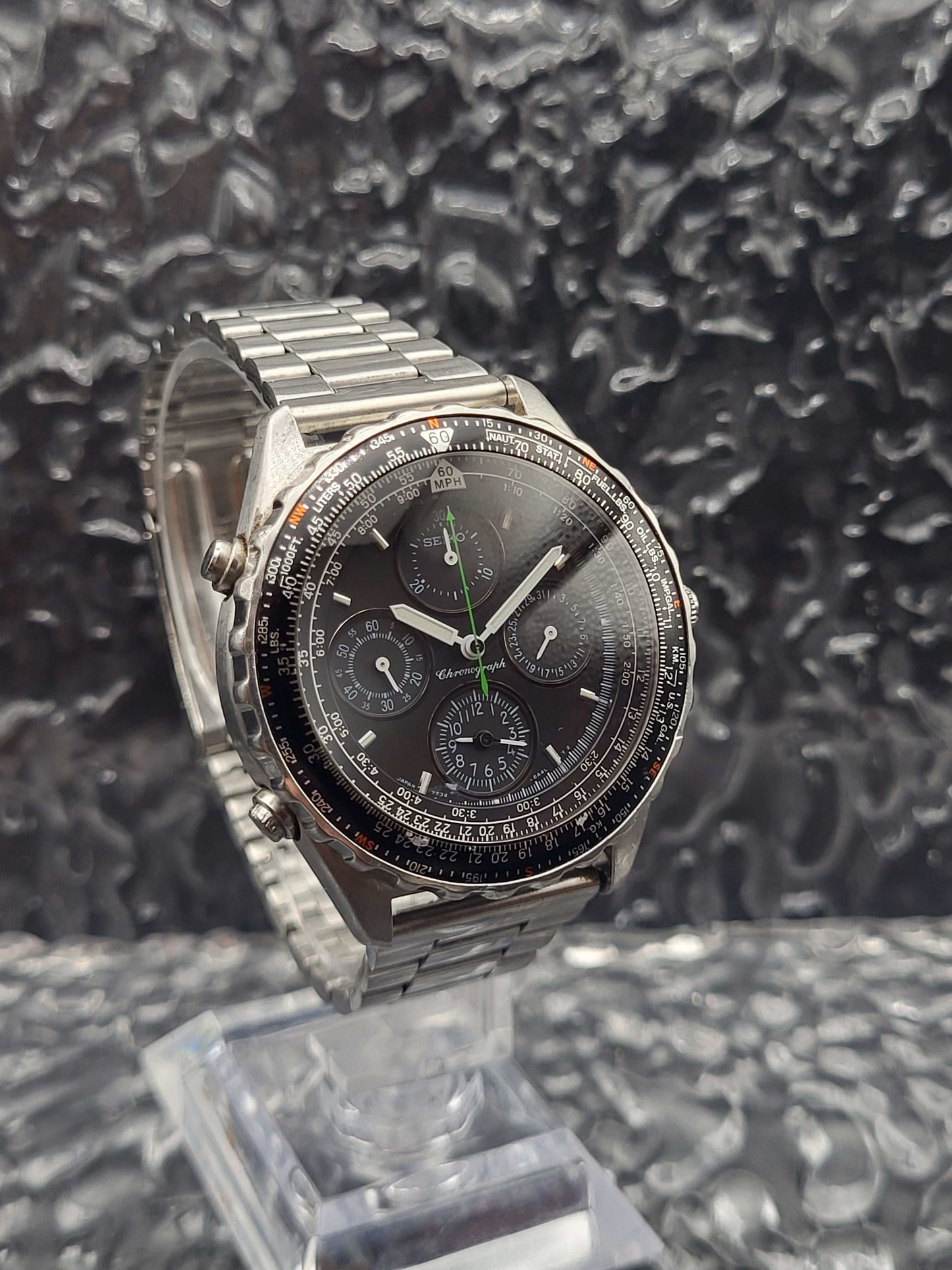 Seiko Sky Professional Chronograaf - Ref. 7T34-6A20 - Quartz