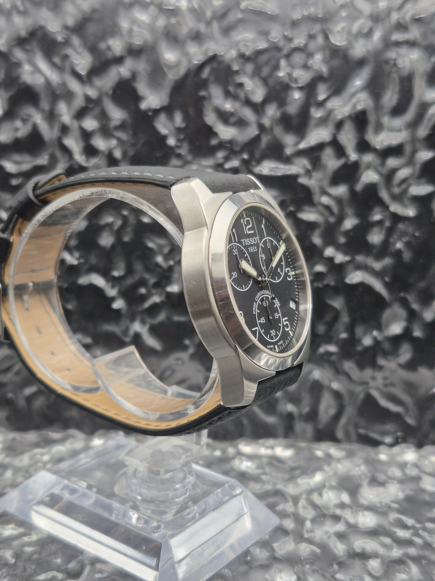 Tissot 1853 PR50 Quartz Chronograph Ref. J378/478 Black Dial