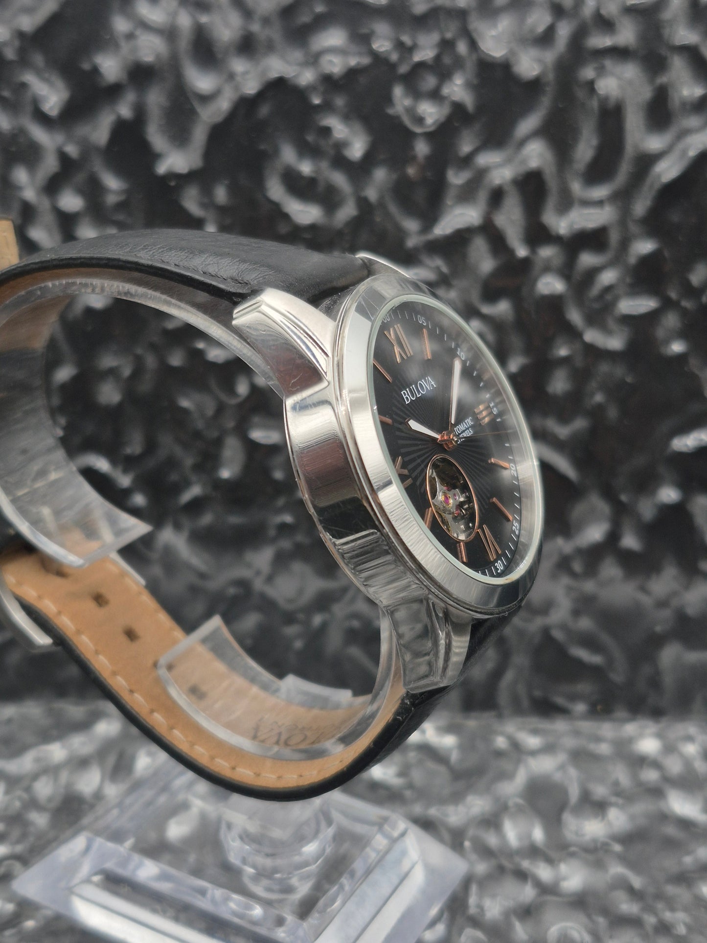 Bulova Marine Star Ref. 98A144 Two Tone Automatic Open Heart