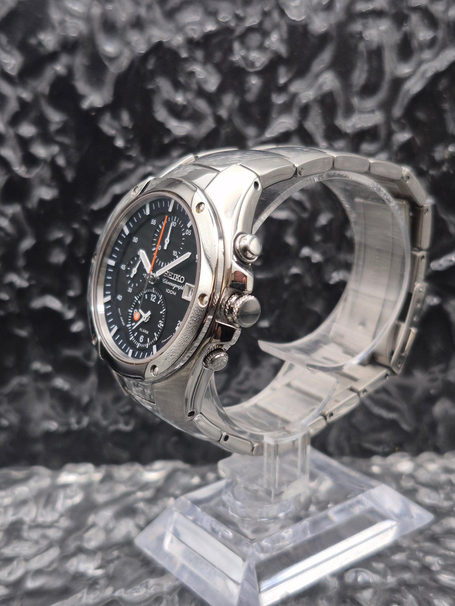 Seiko Sportura Chronograph Ref. 7T32-6N00 Sapphire Crystal - Red Robin Watches