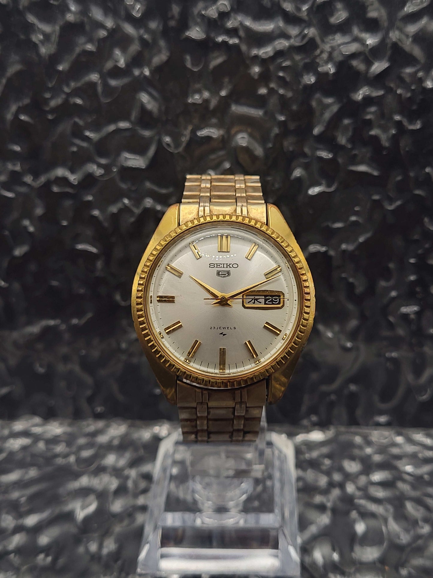 Seiko 5 - Ref. 5126-8050 - Fluted Bezel - Automaat