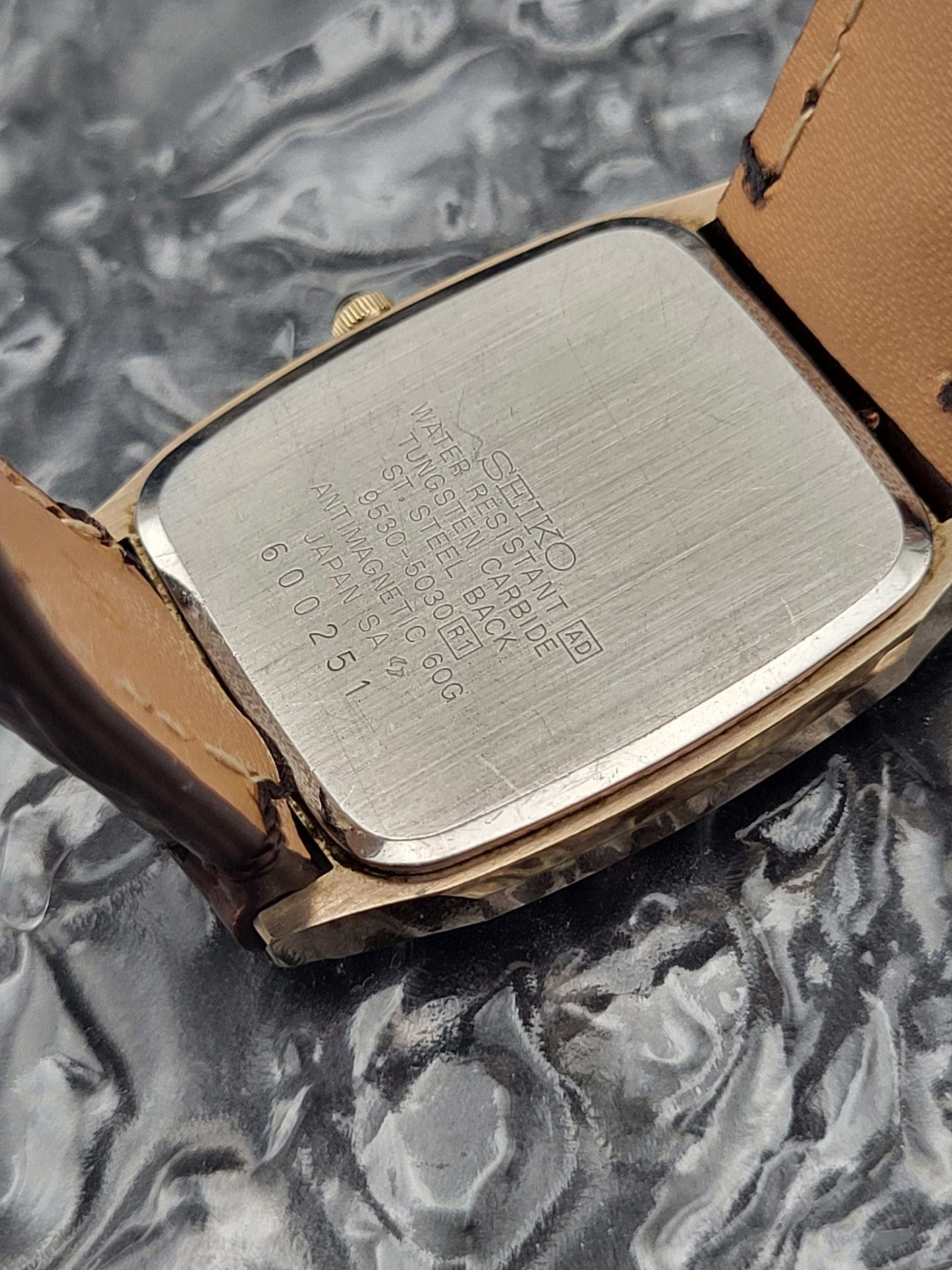Seiko Dolce - Ref. 9530-5030 - Tungsten Carbide Kast - Tank