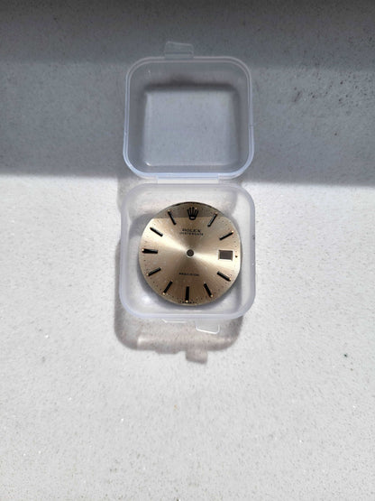 Rolex Oysterdate Precision Wijzerplaat - 28mm - Champagne - Red Robin Watches