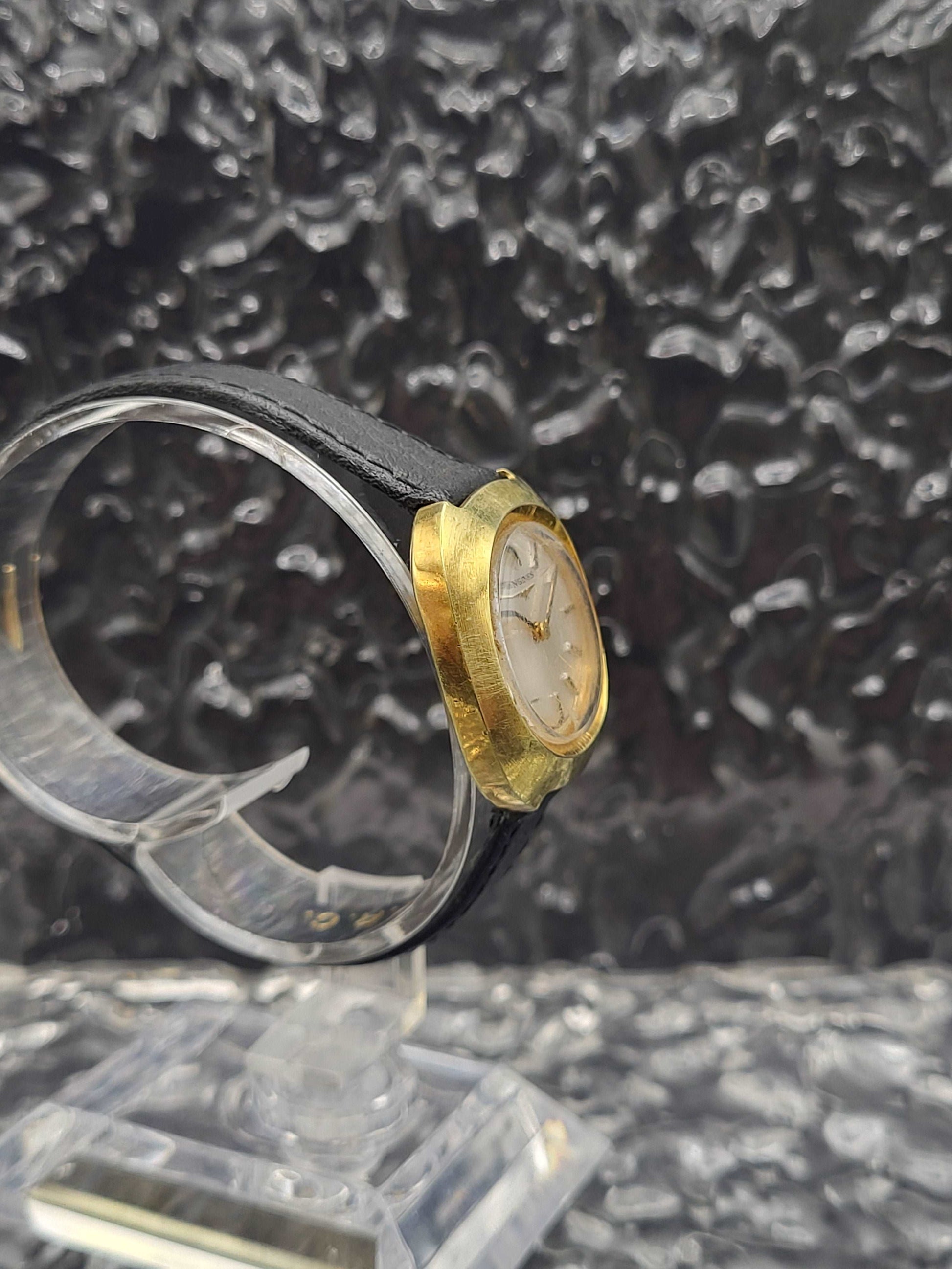 Longines Ref. 1002 - Kal. 460 - Handwinder - Dames - Zilver Sunburst