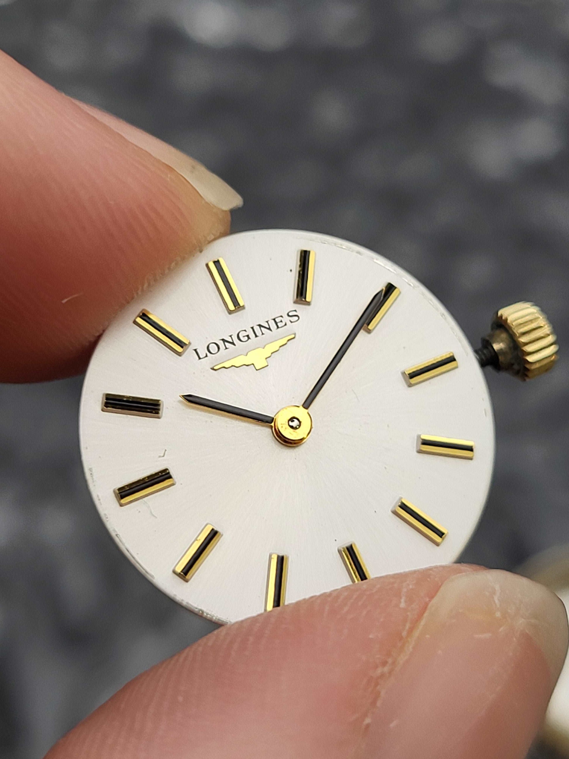 Longines Ref. 1002 - Kal. 460 - Handwinder - Dames - Zilver Sunburst