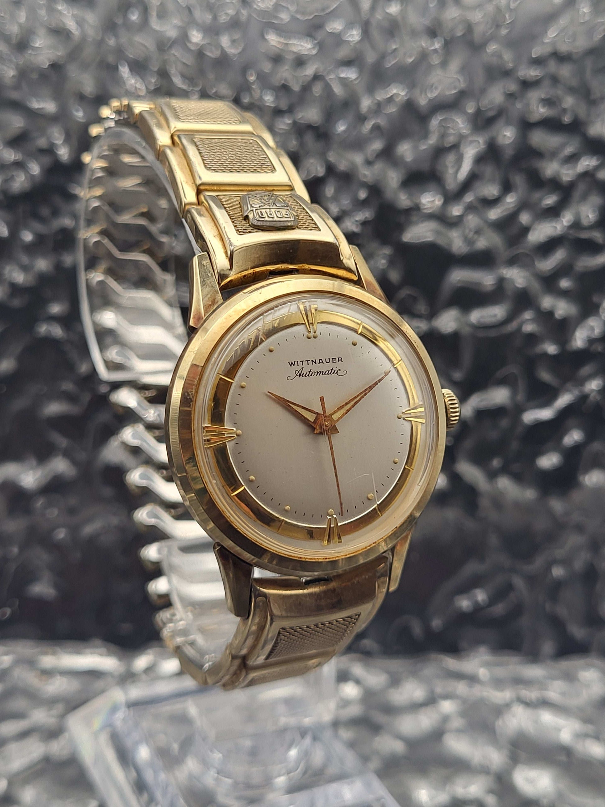 Wittnauer Longines - Ford Sales Award - 1958 - Originele Horlogeband - Red Robin Watches