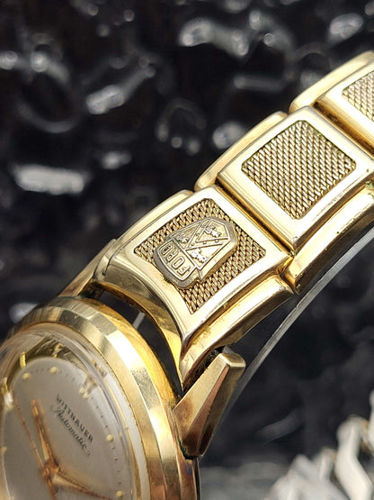 Wittnauer Longines - Ford Sales Award - 1958 - Originele Horlogeband - Red Robin Watches
