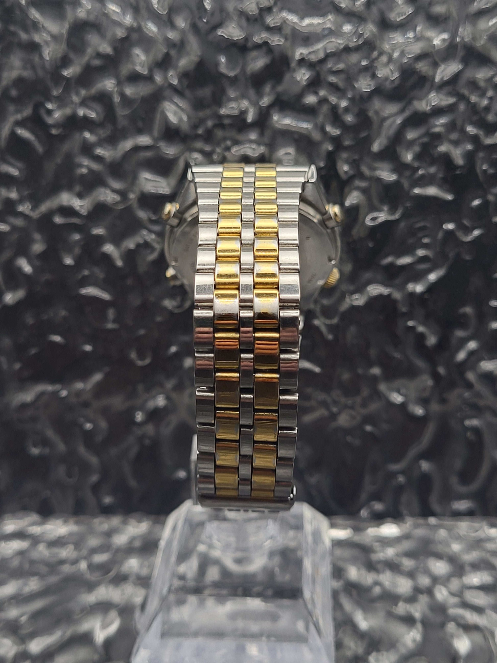 Seiko Chronograaf - Ref. 7A38-7280 - Quartz - Two Tone