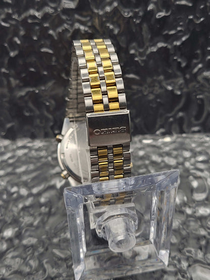 Seiko Chronograaf - Ref. 7A38-7280 - Quartz - Two Tone