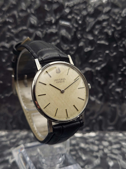 Universal Genève Ultra Thin - Ref. 842109 - Linen Dial - Manual