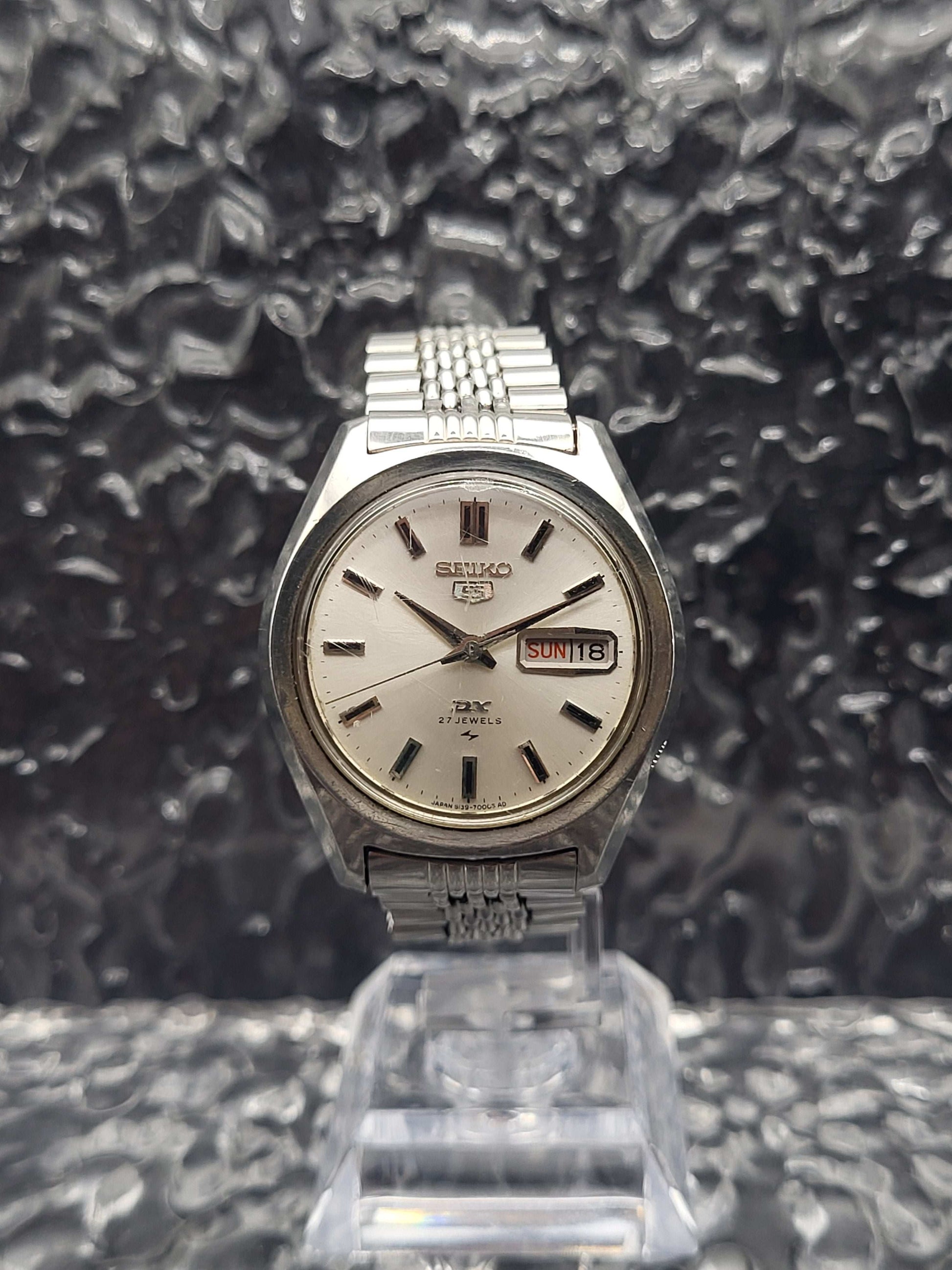 Seiko 5 DX - Ref. 5139-7000 - Dag Datum - Seiko BOR Band
