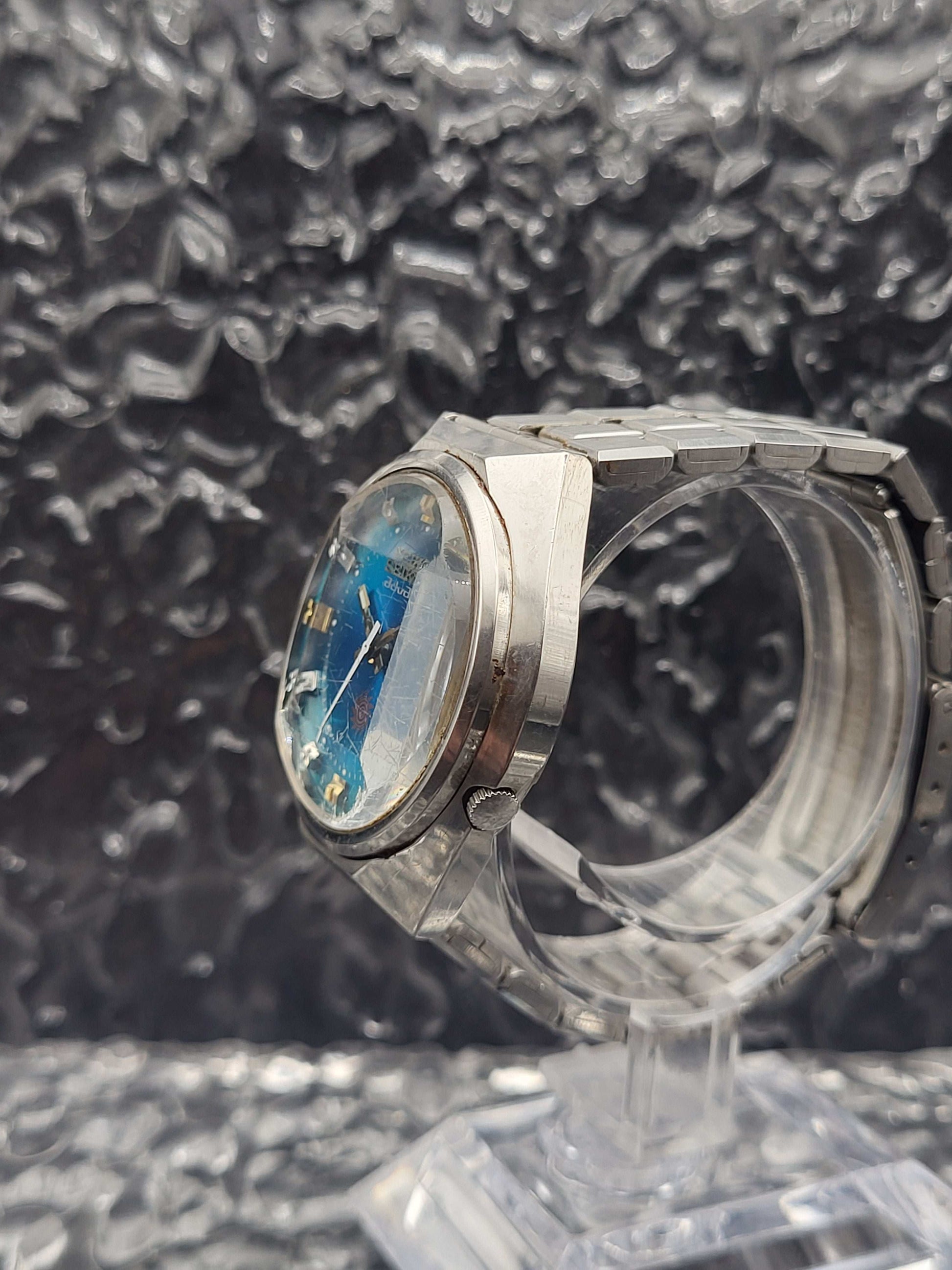 Seiko Advan - Ref. 7019-7290 - Facet Kristal - Originele Band