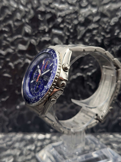 Seiko Flightmaster - Ref. 7T92-0CF0 - Quartz - Blauw