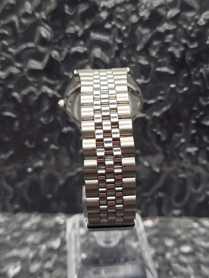 Citizen Fluted Bezel - Ref. 6100-S45393 - Blauwe Sunburst - Kanji
