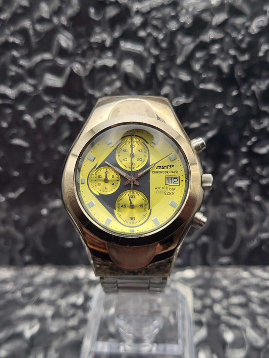 Citizen Oxy Chronograaf - Ref. 0510-L16631 - Facet Kristal