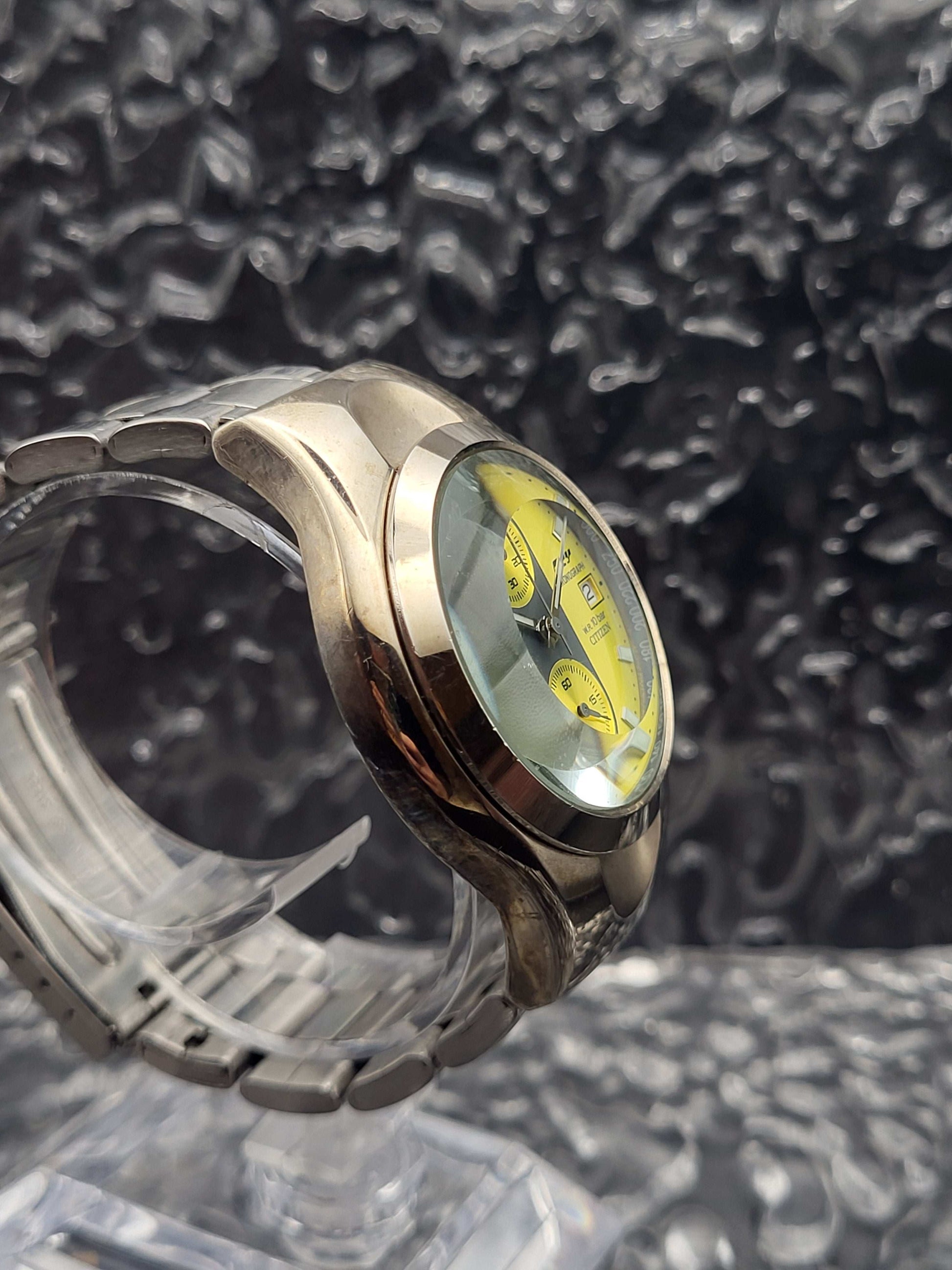 Citizen Oxy Chronograaf - Ref. 0510-L16631 - Facet Kristal