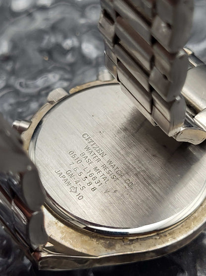 Citizen Oxy Chronograaf - Ref. 0510-L16631 - Facet Kristal
