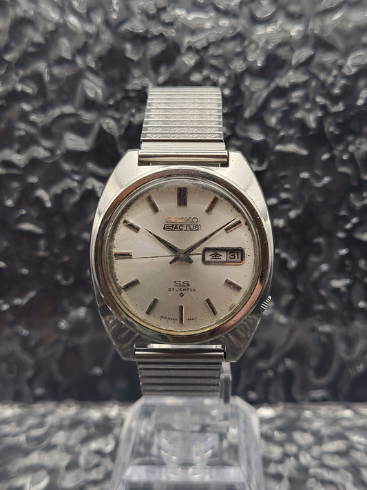 Seiko 5 Actus SS - Ref. 6106-8420 - Kanji Dag Datum