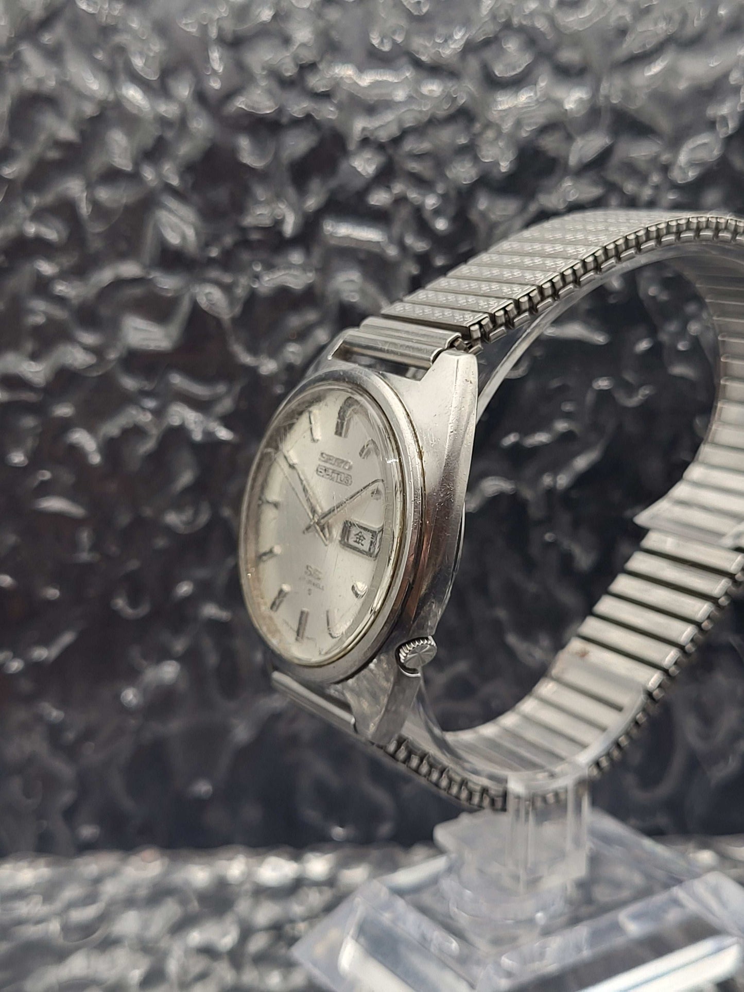 Seiko 5 Actus SS - Ref. 6106-8420 - Kanji Dag Datum