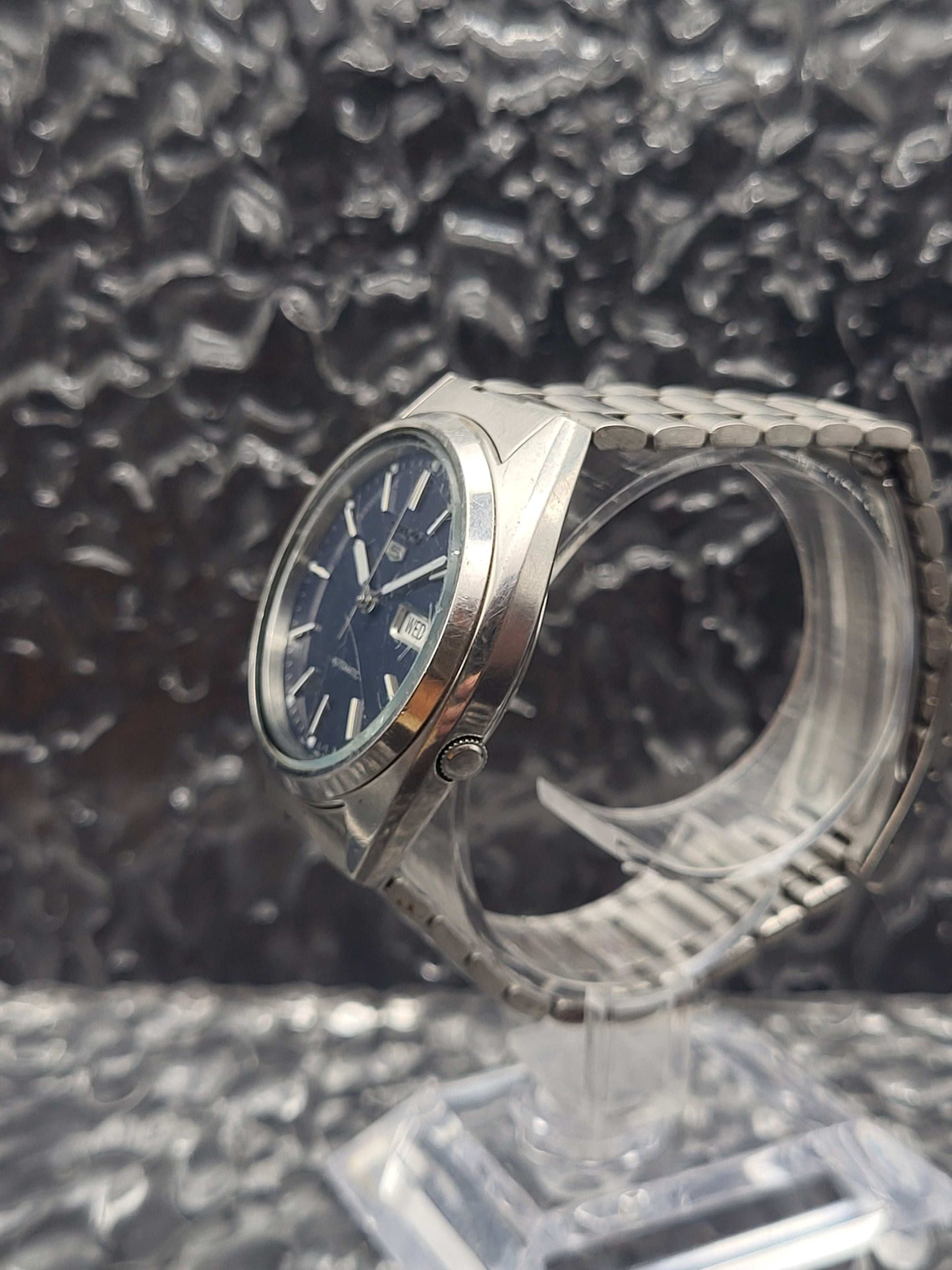 Seiko 5 - Ref. 7S26-3040 - Donkerblauw - Automaat
