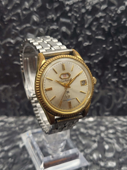 Citizen Autodater - Ref. 51302 - Automaat - Kanji Dag Datum - Goudkleurig