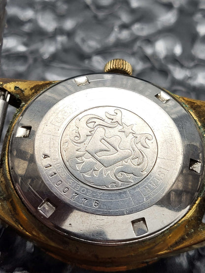 Citizen Autodater - Ref. 51302 - Automaat - Kanji Dag Datum - Goudkleurig