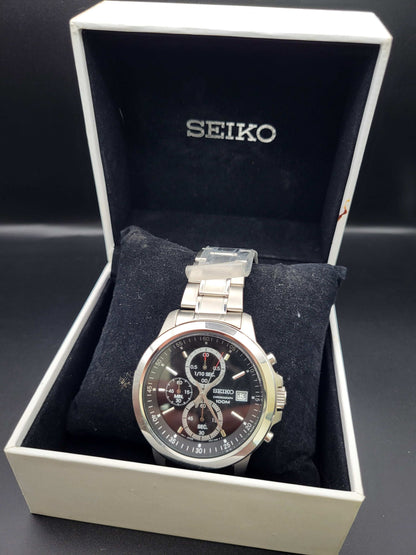 Seiko Chronograph - Ref. 4T57-00C0 - Quartz - Black Dial