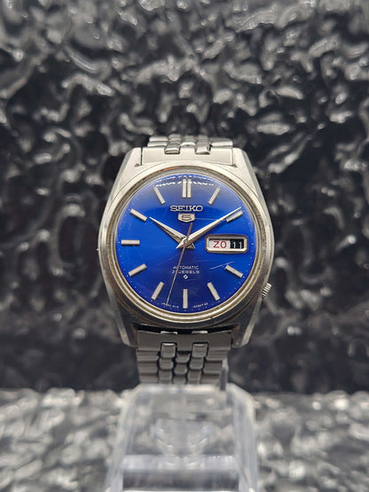 Seiko 5 - Ref. 6119-8093 - Automatic - Blue Dial - Original Bracelet