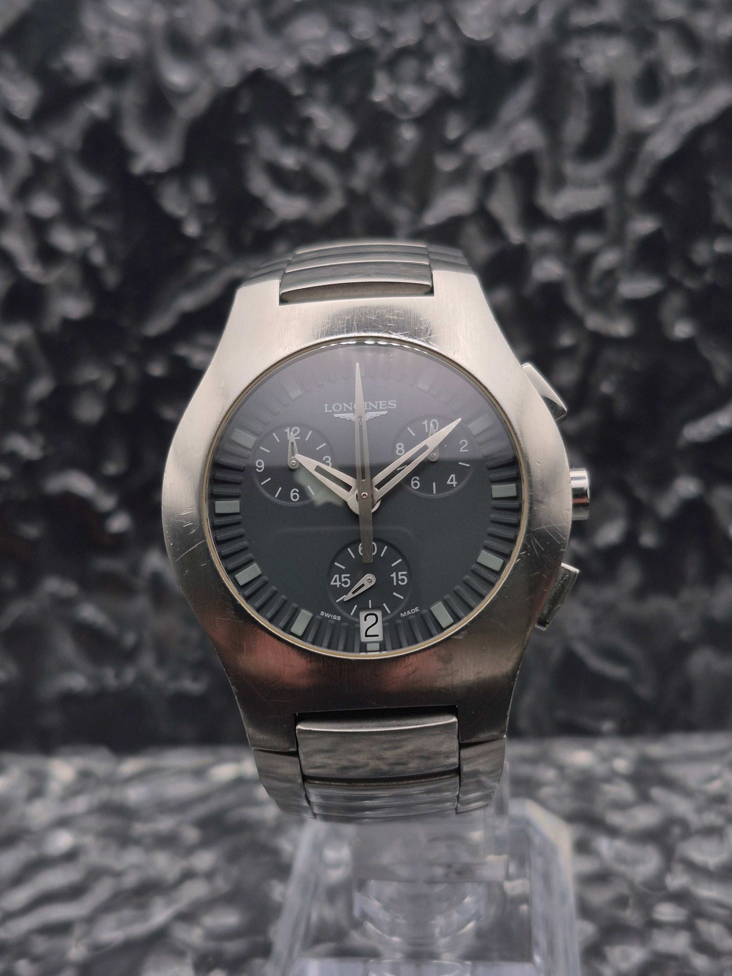 Longines Opposition Quartz Chronograph Ref. L3.618.4 - Red Robin Watches