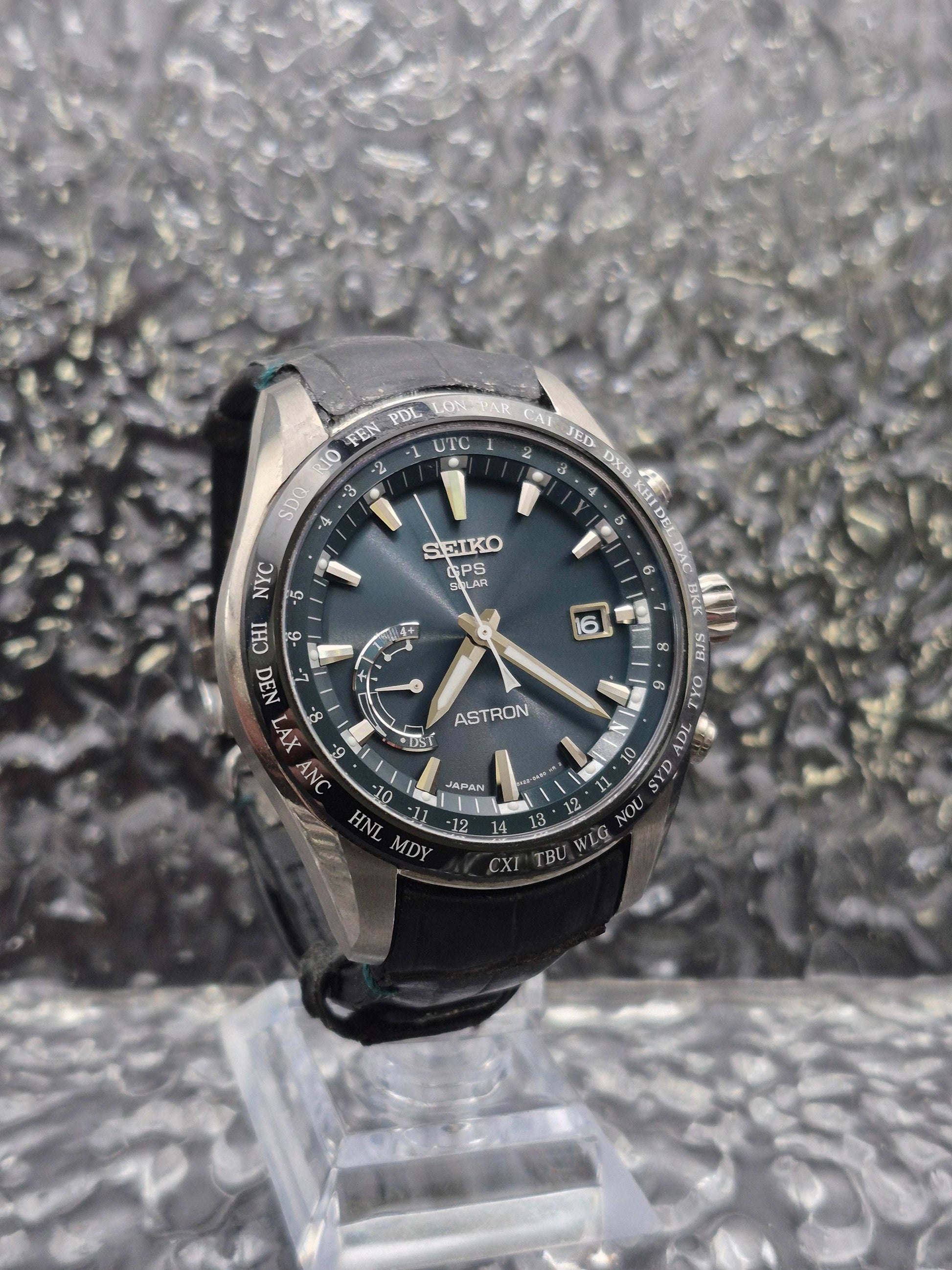 Seiko Astron GPS Solar Ref. 8X22-0AG0 - SSE115J1 Full Set - Red Robin Watches