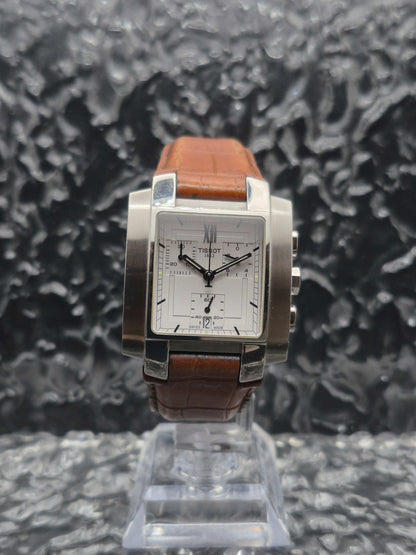 Tissot 1853 Quartz Chronograph Ref. L875/975K White Dial Swiss Made - Red Robin Watches