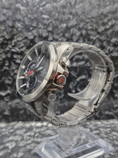 Casio Edifice Tough Solar Ref. ECB-500 Ana-Digi Bluetooth Men's - Red Robin Watches