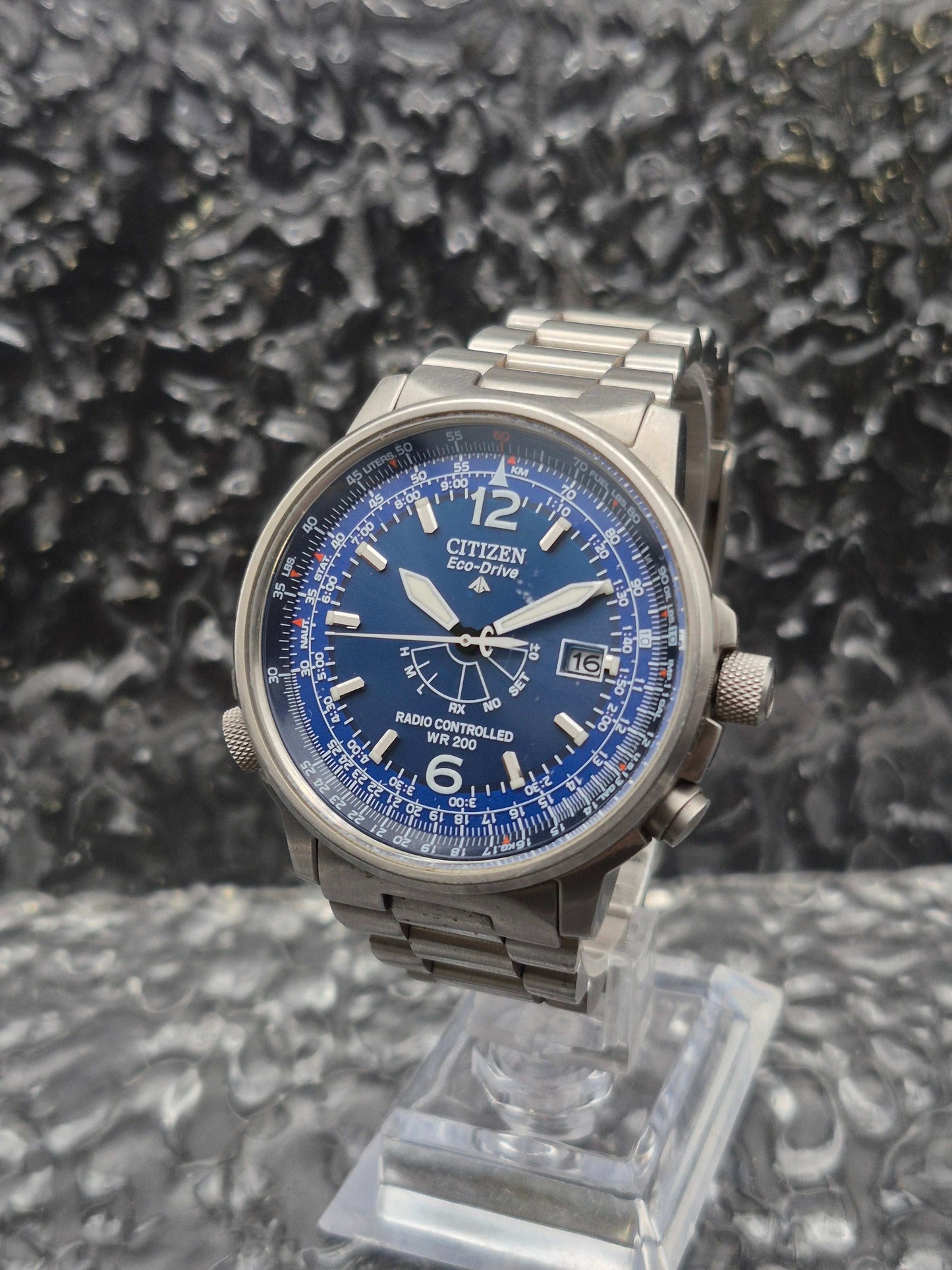 Citizen Promaster Sky Pilot Ref. H461-T004423 Radio Controlled Eco-Drive - Red Robin Watches