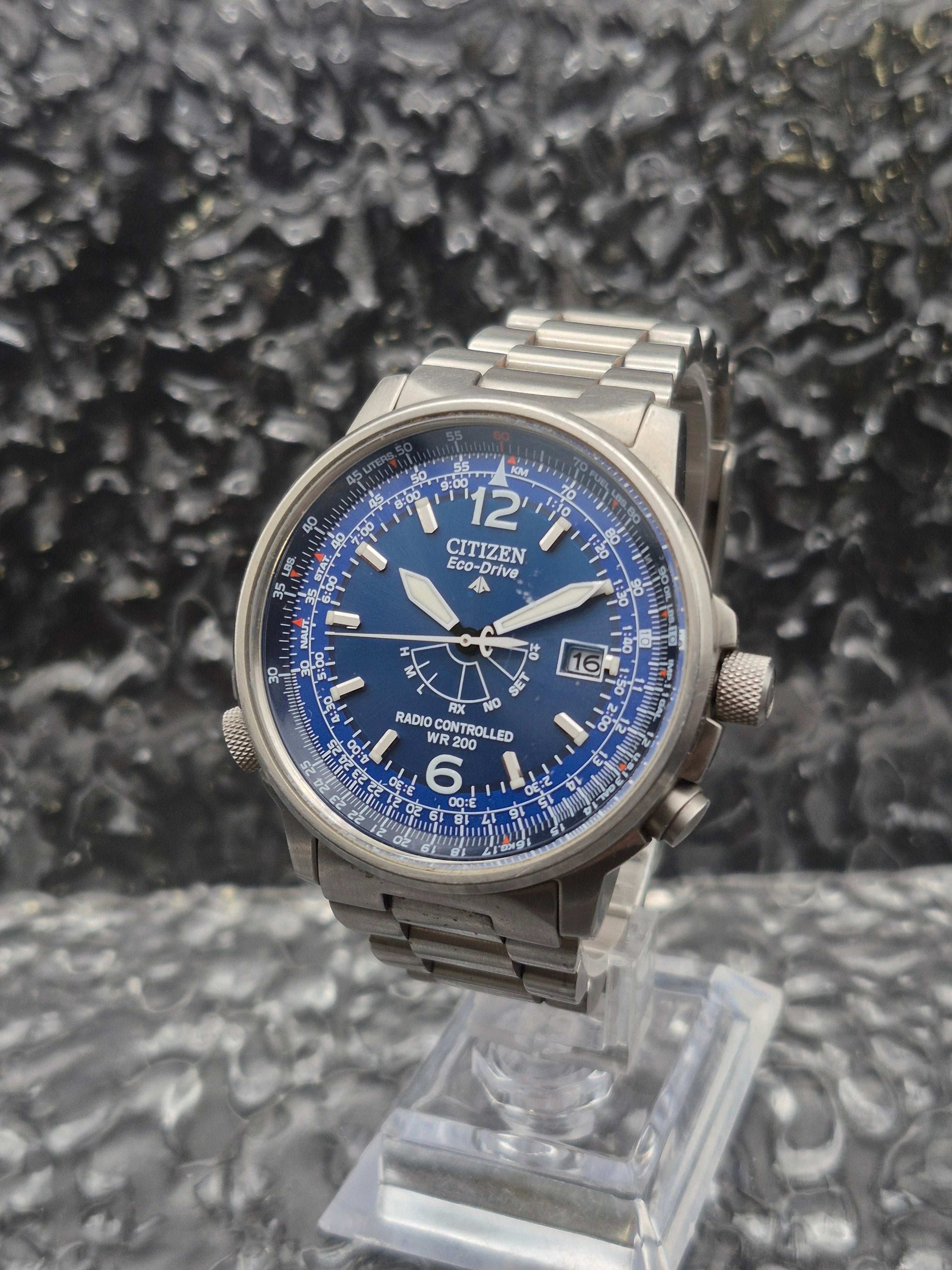 Citizen Promaster Sky Pilot Ref. H461-T004423 Radio Controlled Eco-Drive - Red Robin Watches