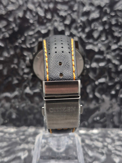 Citizen Eco-Drive Radio Controlled Ref. AS2025-09E Full Set Black PVD - Red Robin Watches