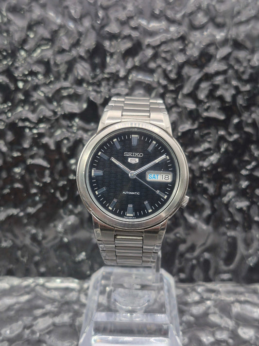 Seiko 5 Sports Ref. 7S26-01F0 Logo Dial Automatic Day Date - Red Robin Watches