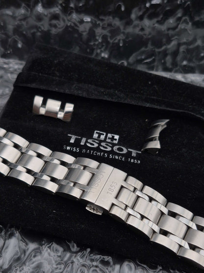 Tissot Couturier Small Seconds Ref. T0354281603100 Automatic + Metal Bracelet - Red Robin Watches