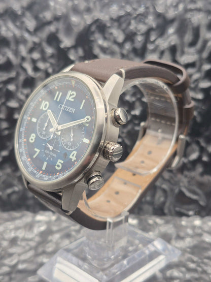 Citizen Eco-Drive Chronograph Ref. B620-S117356 Solar Chronograph Blue Dial