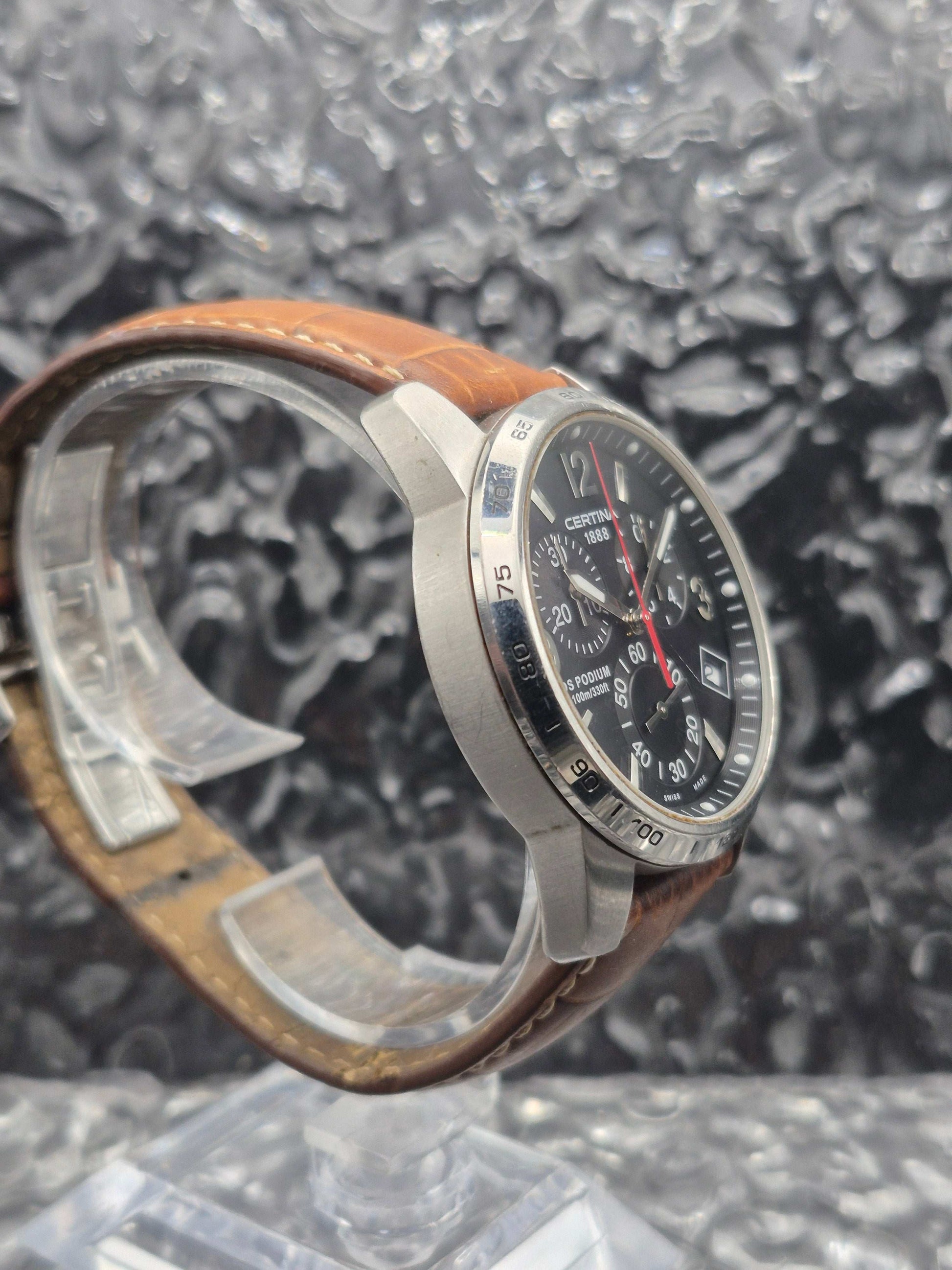 Certina 1888 DS Podium Quartz Chronograph Ref. 536.7129.42.69 - Red Robin Watches